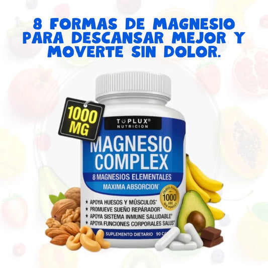 MAGNESIUM COMPLEX  | Toplux - USA (90 cápsulas)